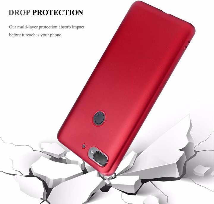 Produktbild Cadorabo TPU Matt Metallic Cover (HTC Desire 12+)