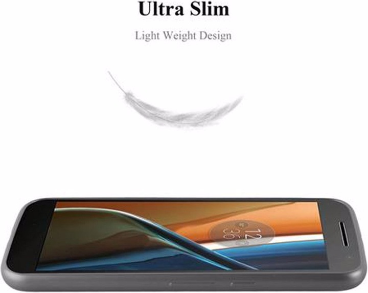 Produktbild Cadorabo TPU Matt Metallic Cover (Motorola Moto G4, Motorola Moto G4 Plus)