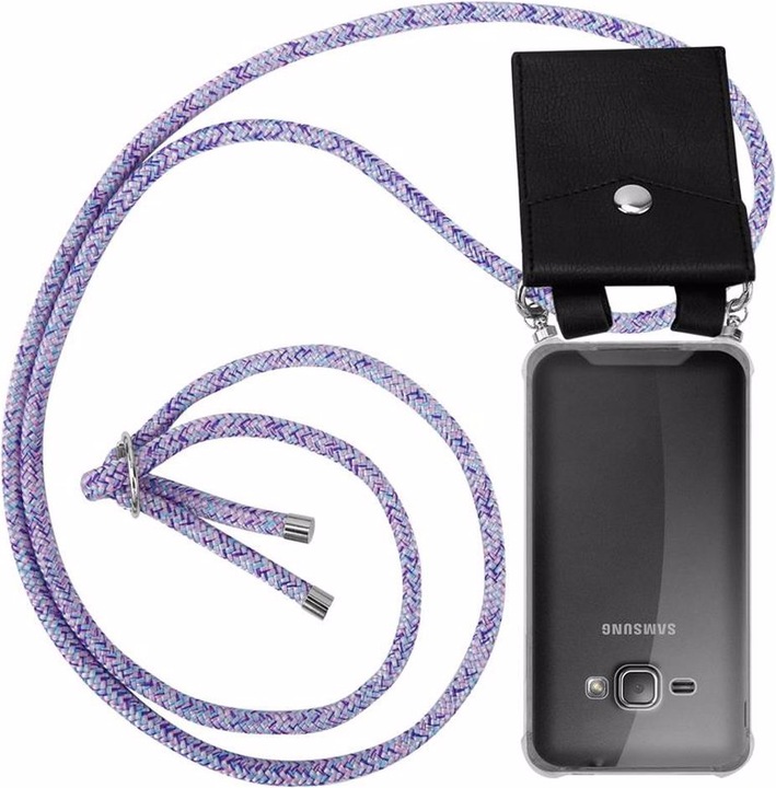 Produktbild Cadorabo TPU Handy Kette SILBER Cover