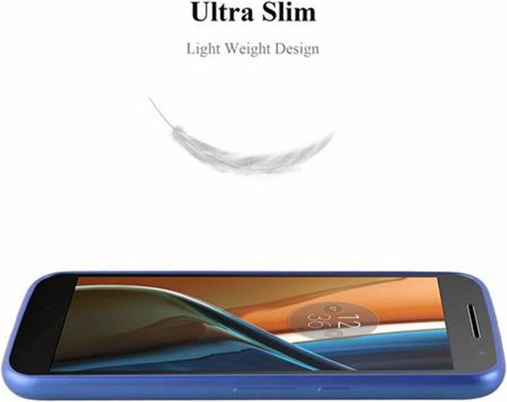 Productafbeelding Cadorabo TPU Matte Metallic hoes (Motorola Moto G4, Motorola Moto G4 Plus)