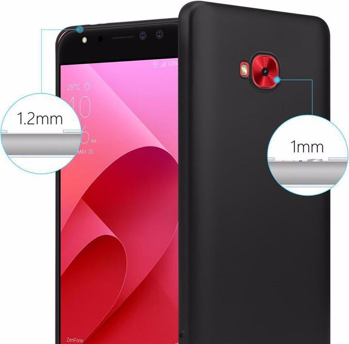 Produktbild Cadorabo TPU Matt Metallic Cover (Asus Zenfone 4 Selfie Pro)