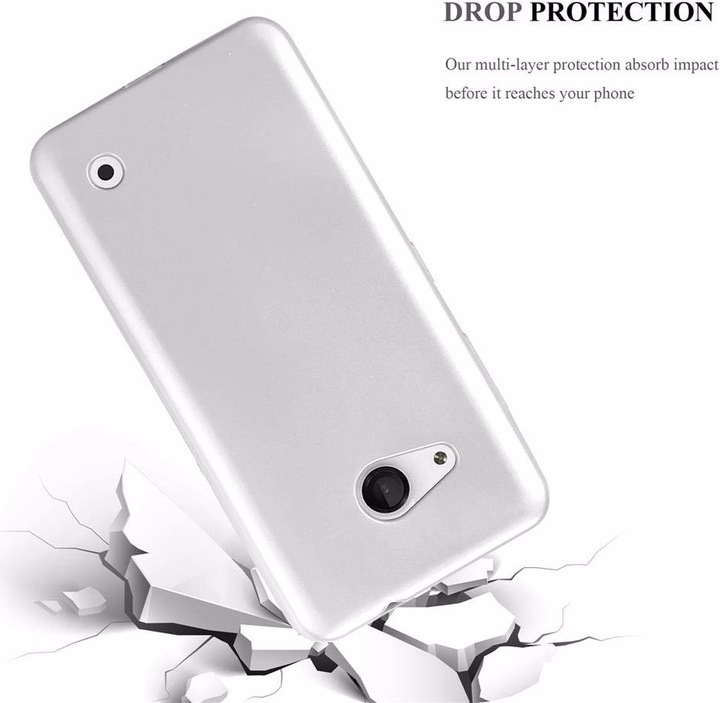 Produktbild Cadorabo TPU Matt Metallic Cover (Microsoft Lumia 550)