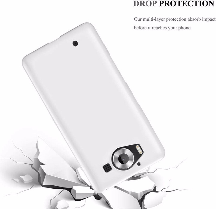 Produktbild Cadorabo TPU Matt Metallic Cover (Nokia Lumia 950 XL)