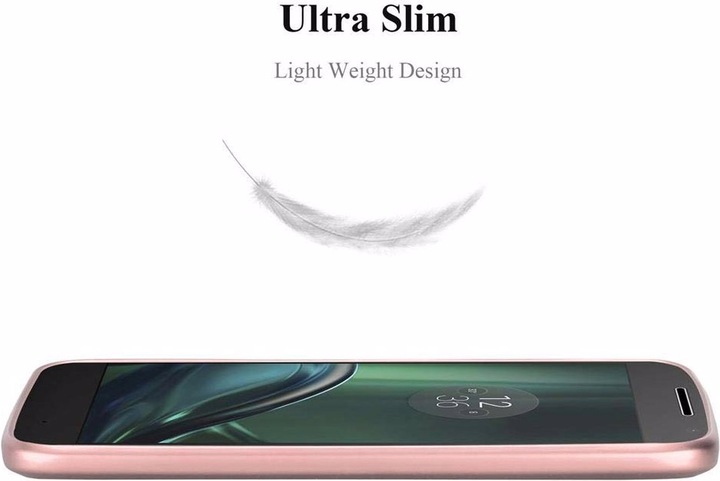 Produktbild Cadorabo TPU Matt Metallic Cover (Motorola Moto G4 Play)