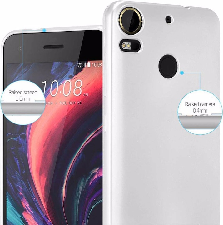 Produktbild Cadorabo TPU Matt Metallic Cover (HTC Desire 10 Pro)