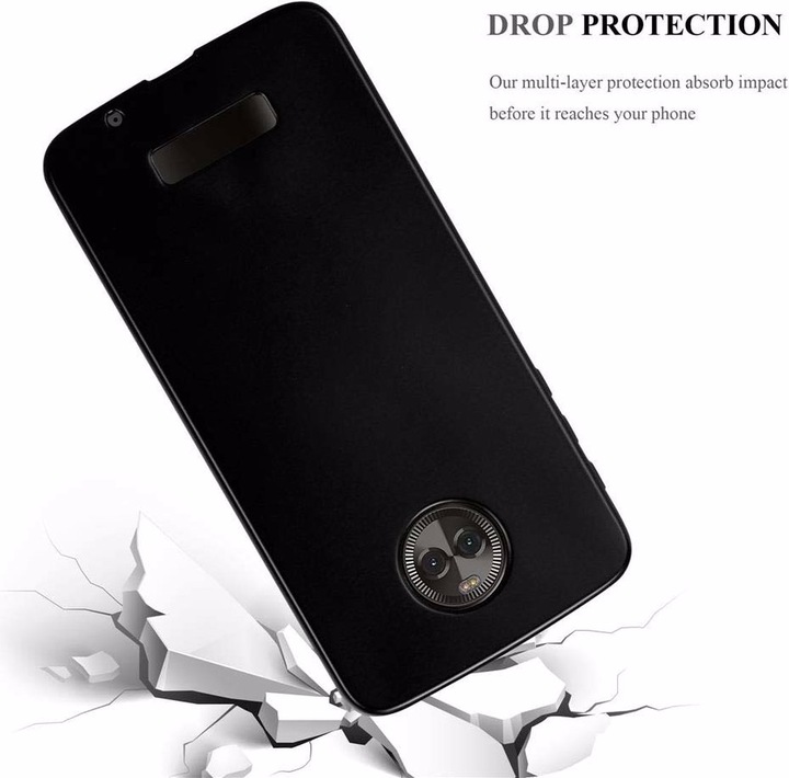 Produktbild Cadorabo TPU Matt Metallic Cover (Motorola Moto Z)