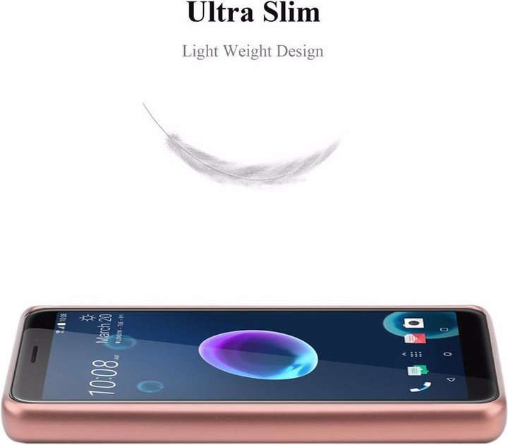 Produktbild Cadorabo TPU Matt Metallic Cover (HTC Desire 12)