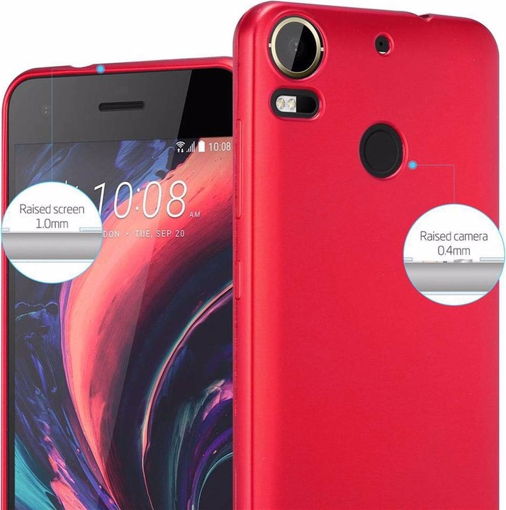 Produktbild Cadorabo TPU Matt Metallic Cover (HTC Desire 10 Pro)