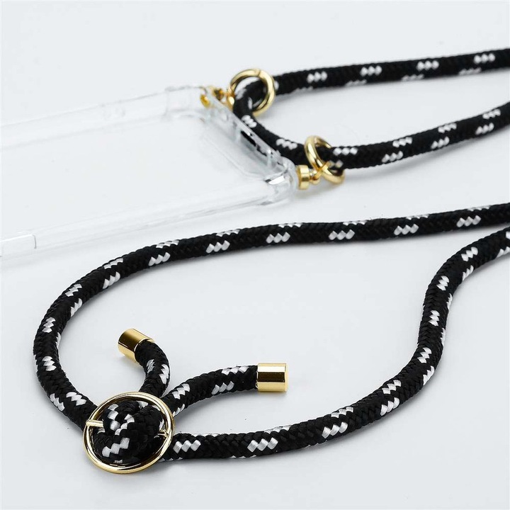 Produktbild Cadorabo TPU Handy Kette GOLD Cover