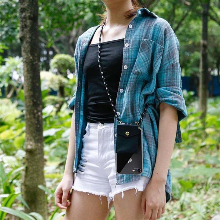 Immagine prodotto Cadorabo TPU Mobile Phone Chain GOLD Cover