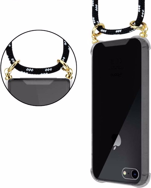 Produktbild Cadorabo TPU Handy Kette GOLD Cover
