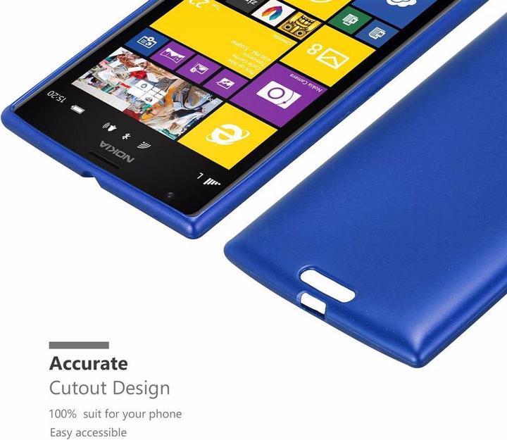 Produktbild Cadorabo TPU Matt Metallic Cover (Nokia Lumia 1520)