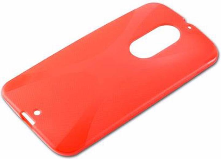 Actual product image Cadorabo TPU X-Line Cover (Motorola Moto G (3rd gen.))