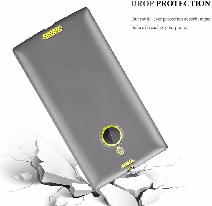 Produktbild Cadorabo TPU Matt Metallic Cover (Nokia Lumia 1520)