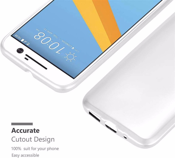 Produktbild Cadorabo TPU Matt Metallic Cover (HTC One 10)