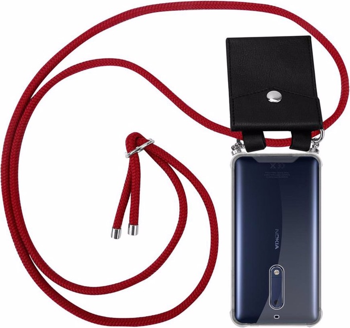 Produktbild Cadorabo TPU Handy Kette SILBER Cover