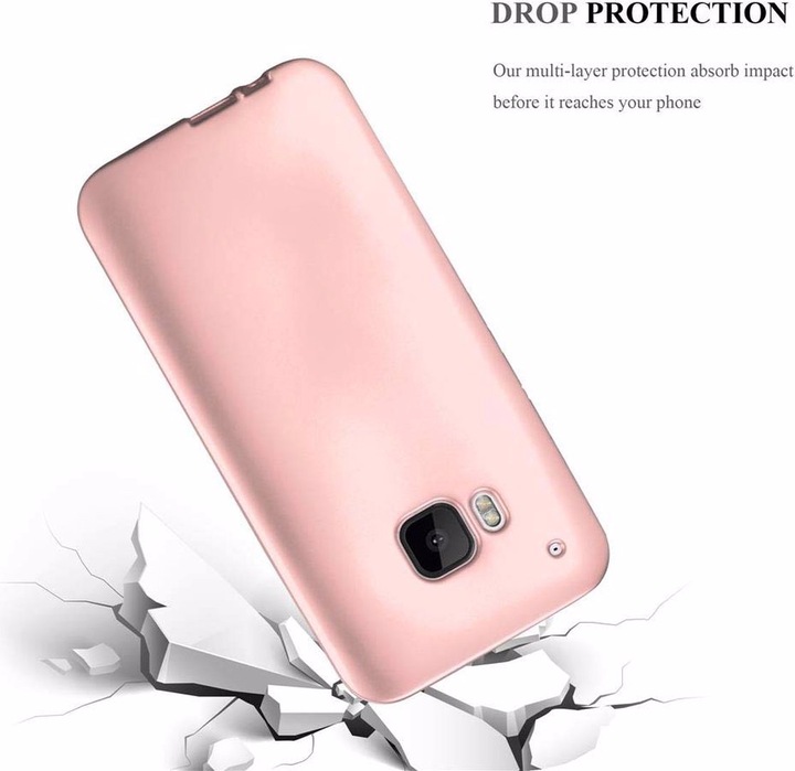 Produktbild Cadorabo TPU Matt Metallic Cover (HTC One M9)