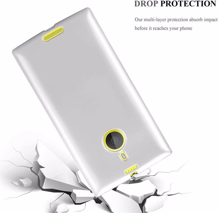 Produktbild Cadorabo TPU Matt Metallic Cover (Nokia Lumia 1520)