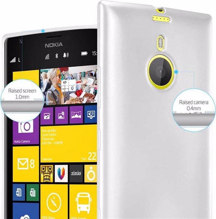 Produktbild Cadorabo TPU Matt Metallic Cover (Nokia Lumia 1520)