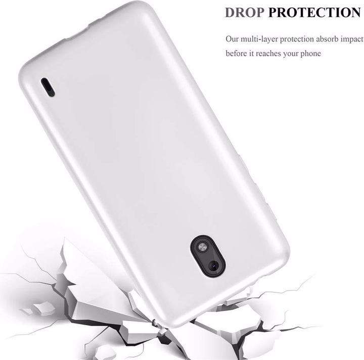 Produktbild Cadorabo TPU Matt Metallic Cover (Nokia 2)