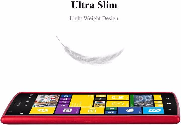 Actual product image Cadorabo TPU Matt Metallic Cover (Nokia Lumia 1520)