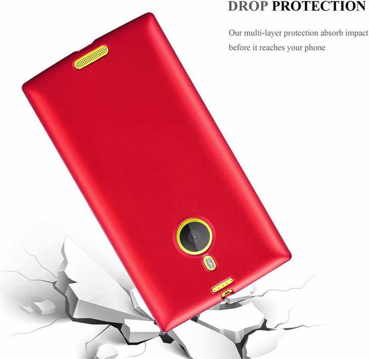 Actual product image Cadorabo TPU Matt Metallic Cover (Nokia Lumia 1520)