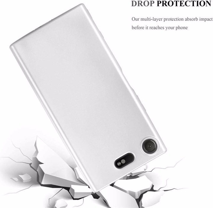Produktbild Cadorabo TPU Matt Metallic Cover (Sony Xperia XZ1 Compact)