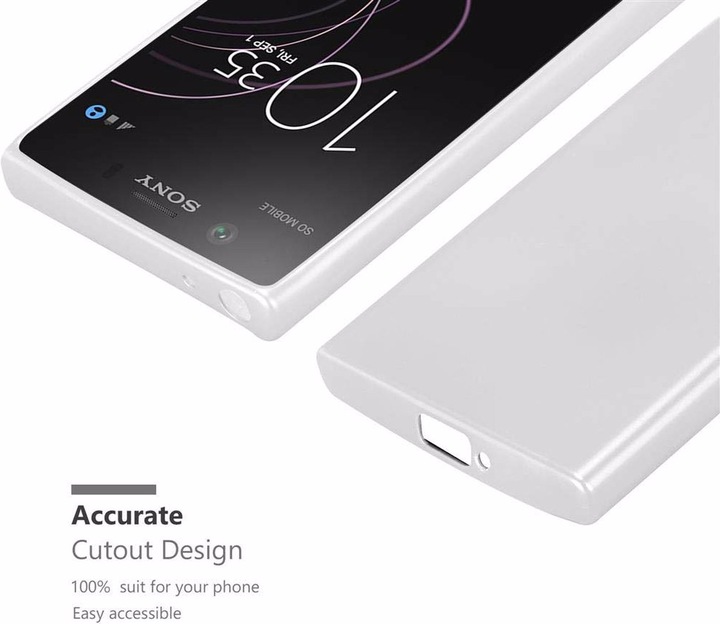 Produktbild Cadorabo TPU Matt Metallic Cover (Sony Xperia XZ1 Compact)