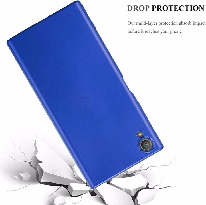 Actual product image Cadorabo TPU Matt Metallic Cover (Xperia XA1 Plus)