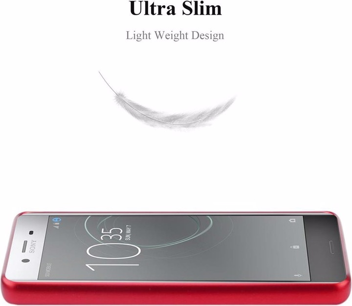 Produktbild Cadorabo TPU Matt Metallic Cover (Sony Xperia XZ Premium)