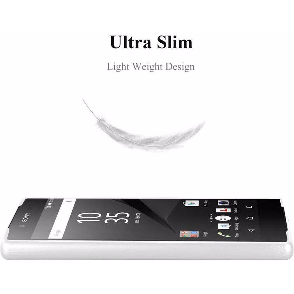Thumbnail - Cadorabo TPU Matt Metallic Cover (Sony Xperia Z5 Premium), Smartphone Hülle, Silber