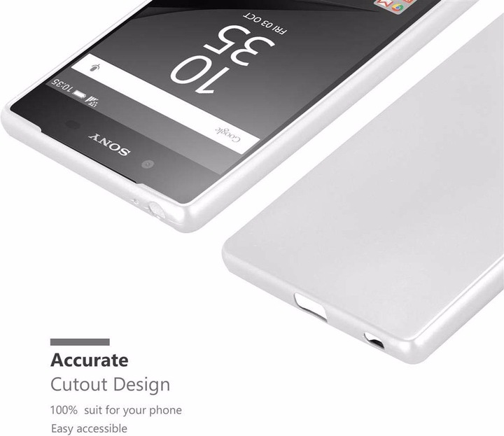 Produktbild Cadorabo TPU Matt Metallic Cover (Sony Xperia Z5 Premium)