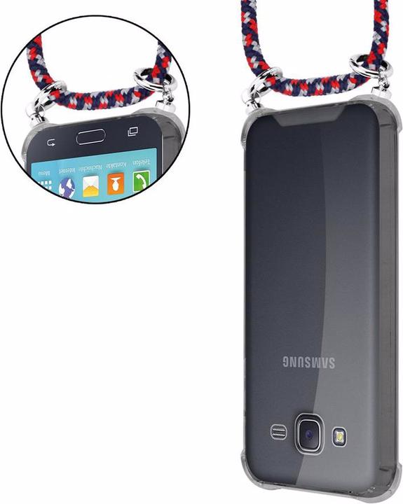 Produktbild Cadorabo TPU Handy Kette SILBER Cover