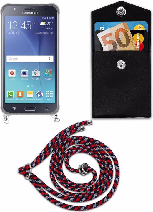 Produktbild Cadorabo TPU Handy Kette SILBER Cover