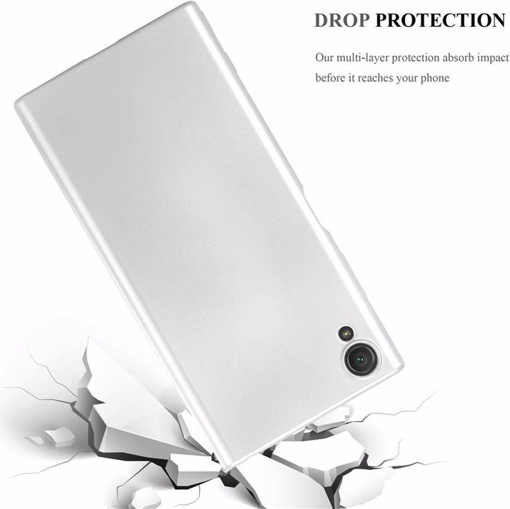 Produktbild Cadorabo TPU Matt Metallic Cover (Xperia XA1 Plus)