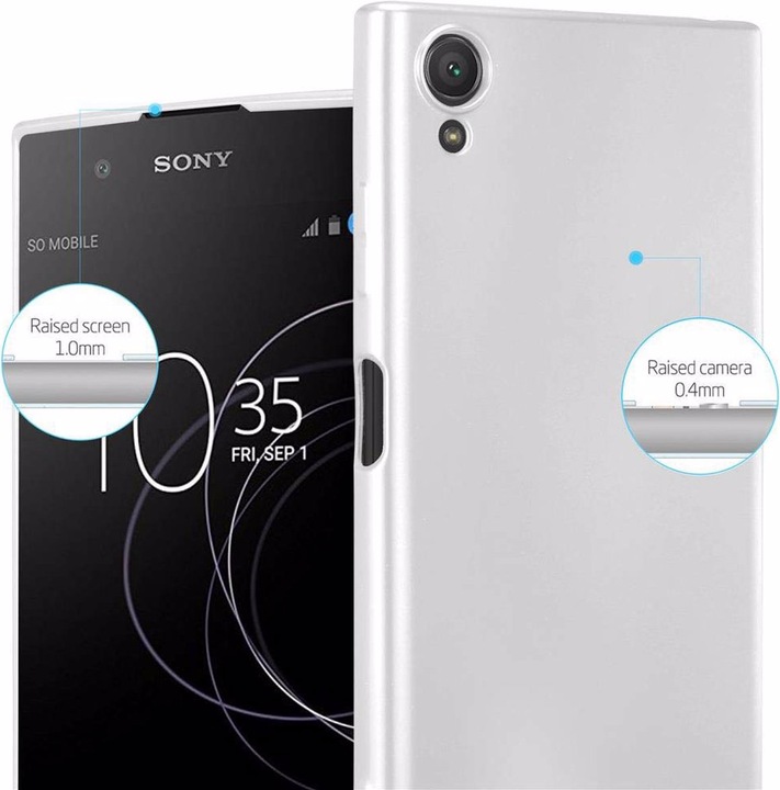 Produktbild Cadorabo TPU Matt Metallic Cover (Xperia XA1 Plus)