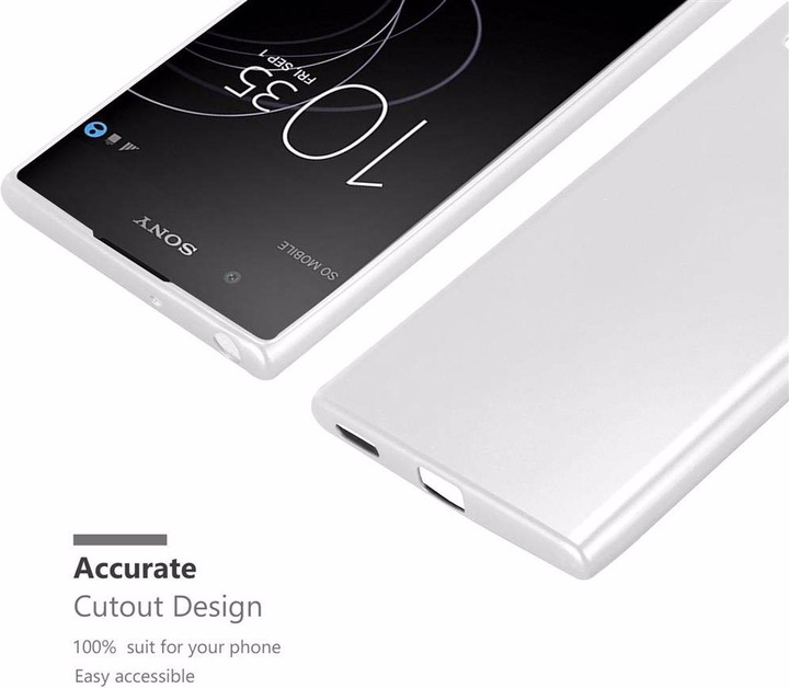 Produktbild Cadorabo TPU Matt Metallic Cover (Xperia XA1 Plus)