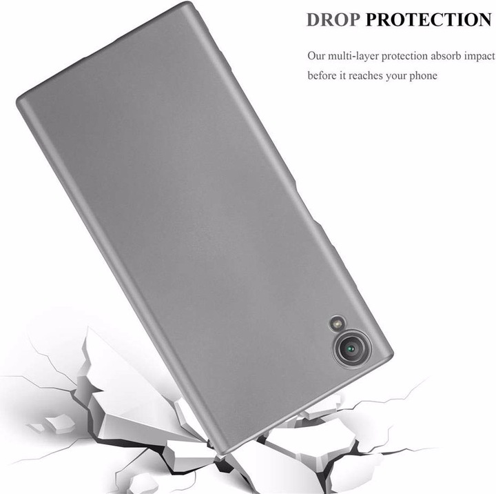 Produktbild Cadorabo TPU Matt Metallic Cover (Xperia XA1 Plus)