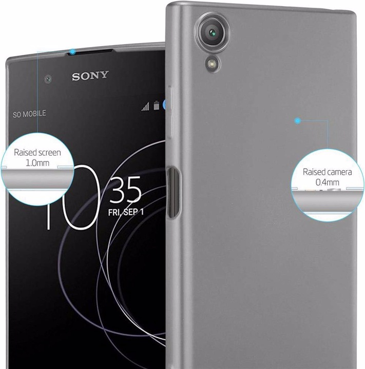 Produktbild Cadorabo TPU Matt Metallic Cover (Xperia XA1 Plus)