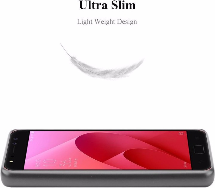 Produktbild Cadorabo TPU Matt Metallic Cover (Asus Zenfone 4 Selfie Pro)