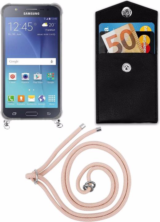 Produktbild Cadorabo TPU Handy Kette SILBER Cover