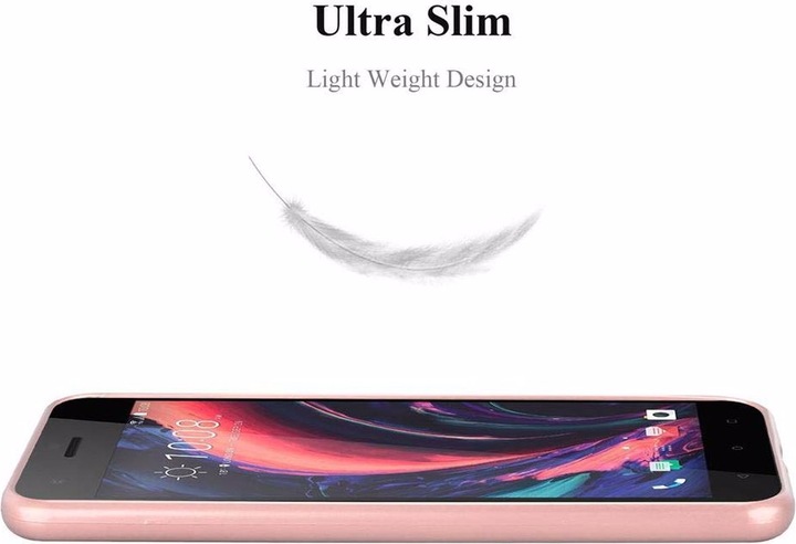 Produktbild Cadorabo TPU Matt Metallic Cover (HTC Desire 10 Pro)
