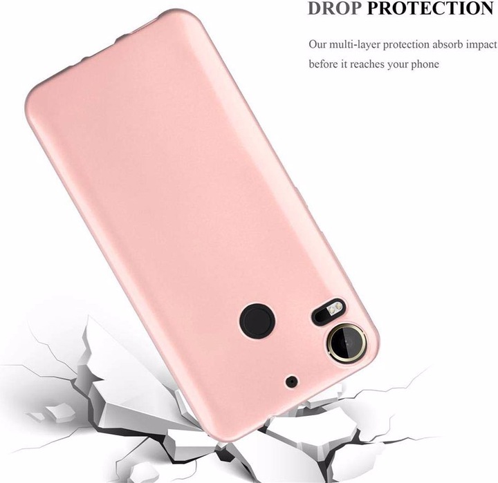 Produktbild Cadorabo TPU Matt Metallic Cover (HTC Desire 10 Pro)