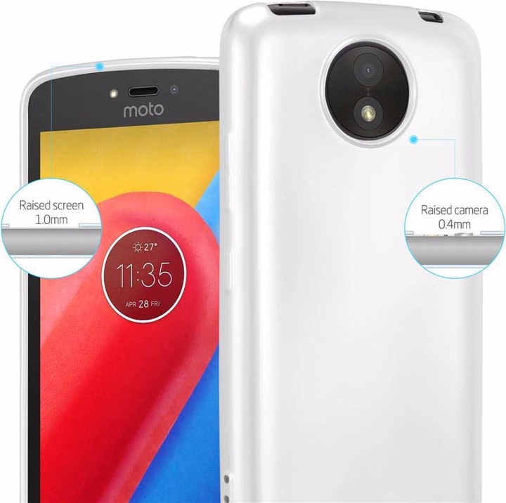 Produktbild Cadorabo TPU Matt Metallic Cover (Motorola Moto C Plus)