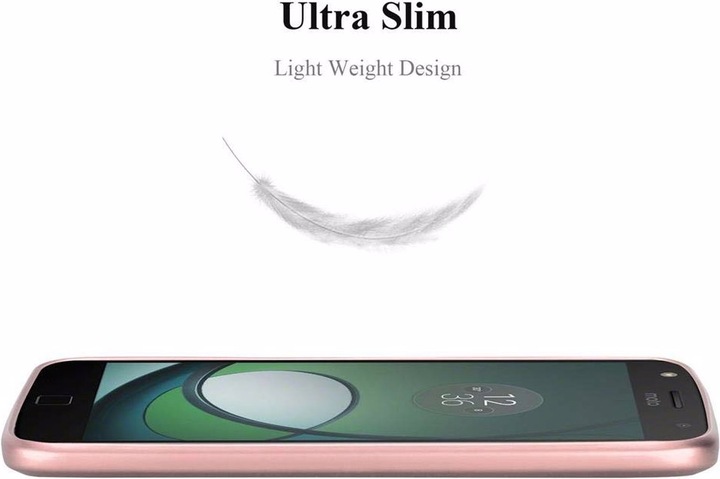 Produktbild Cadorabo TPU Matt Metallic Cover (Motorola Moto Z)