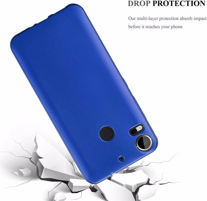 Produktbild Cadorabo TPU Matt Metallic Cover (HTC Desire 10 Pro)