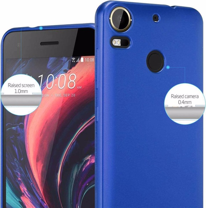 Produktbild Cadorabo TPU Matt Metallic Cover (HTC Desire 10 Pro)