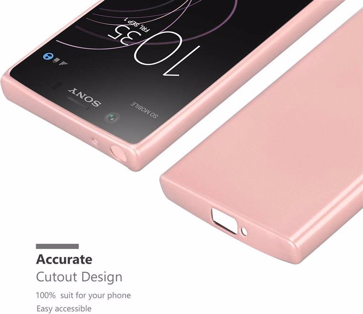 Produktbild Cadorabo TPU Matt Metallic Cover (Sony Xperia XZ1 Compact)