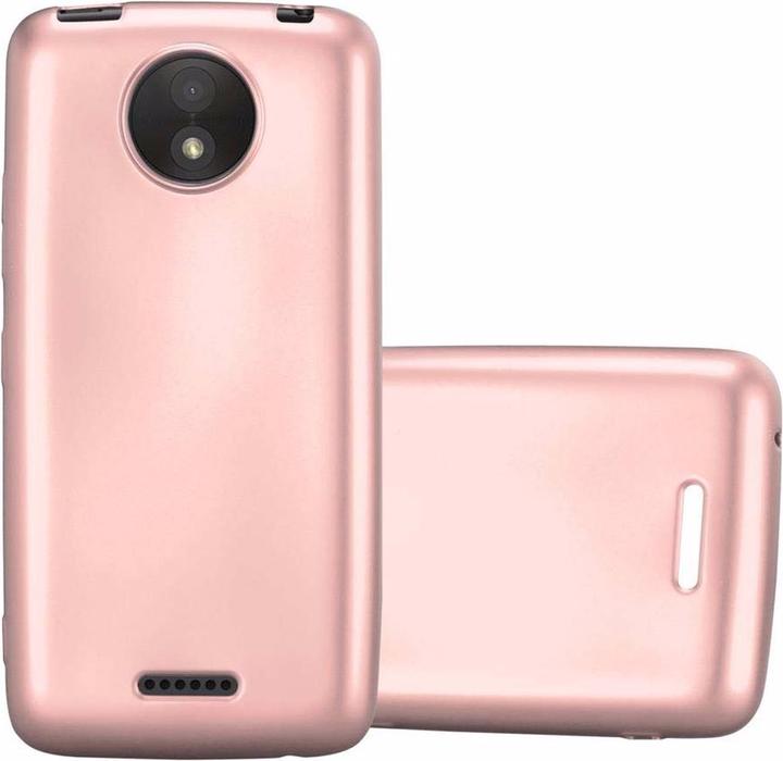 Produktbild Cadorabo TPU Matt Metallic Cover (Motorola Moto C Plus)
