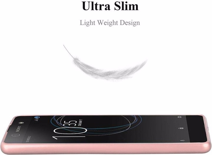 Produktbild Cadorabo TPU Matt Metallic Cover (Sony Xperia XA)